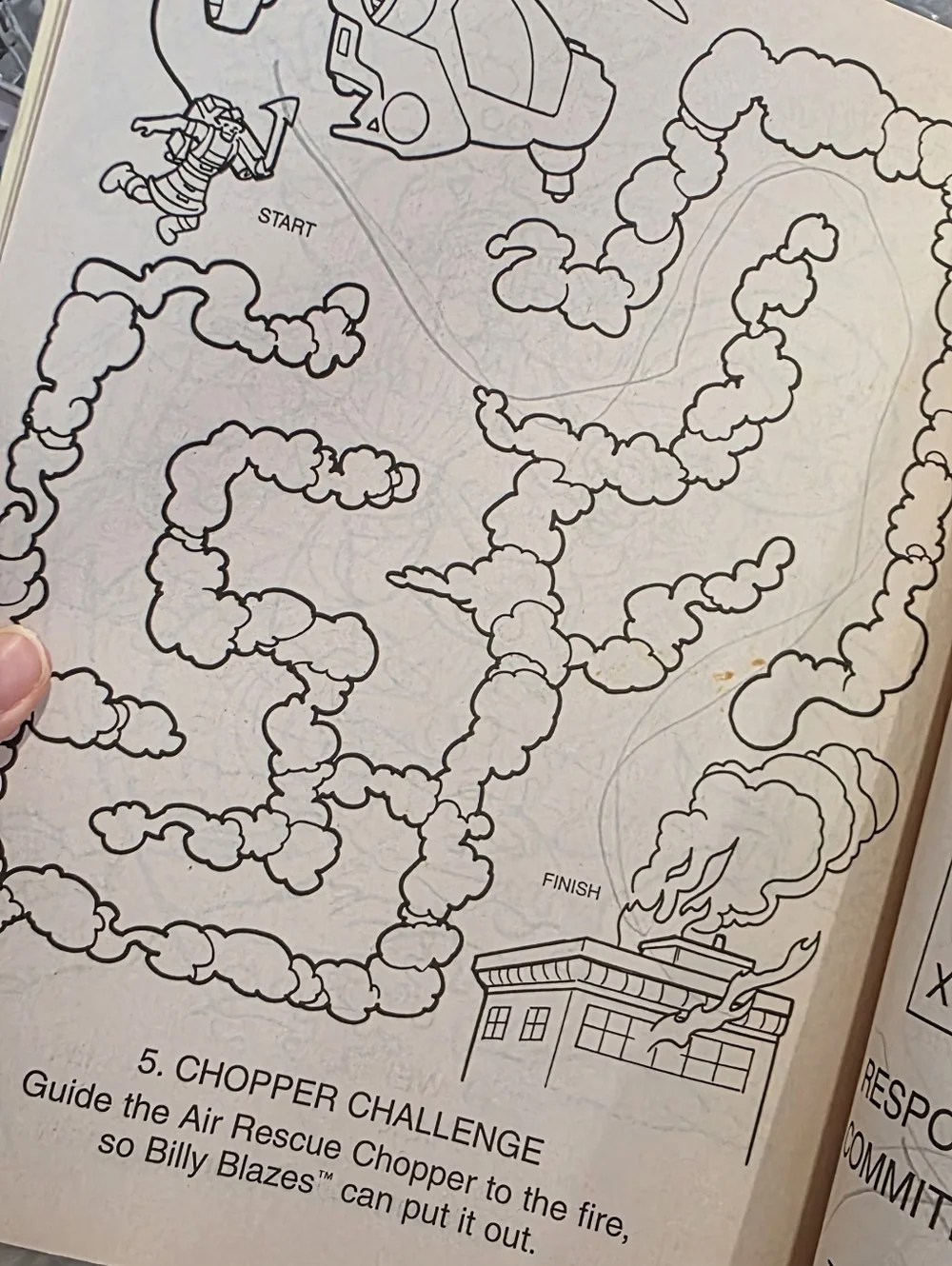 Vintage Fisher-Price Rescue Heroes Coloring and Activity Book